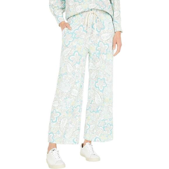 NWT Sundry Paisley Flare Pants Size Large/3 - Picture 1 of 9